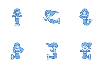 Mermaid Icon Pack