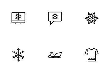 Merry Christmas Icon Pack