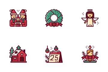 Merry Christmas Icon Pack