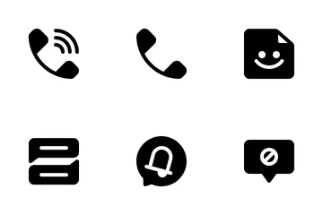 Message And Call Icon Pack