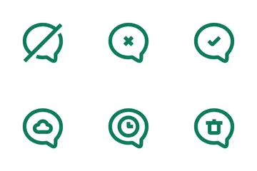 Message & Chat Icon Pack