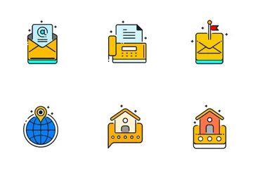 Message Communication Icon Pack