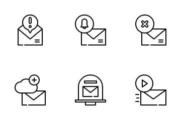 Message Mail Envelope Letter Icon Pack