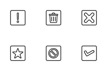 Message Symbol Icon Pack