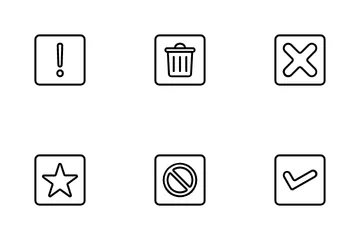 Message Symbol Icon Pack