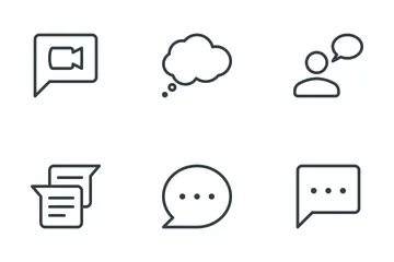 Messages & Chat Icon Pack