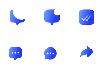 Messages Conversation Icon Pack