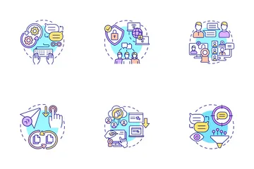 Messaging Software Icon Pack