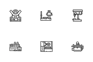 Metallbearbeitungsmaschine Symbolpack