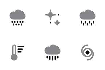 Le temps et le climat Pack d'Icônes