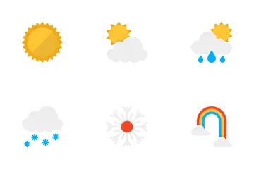 Météo et saison Pack d'Icônes