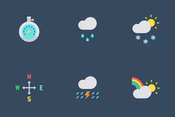 Météo Vol 01 Pack d'Icônes