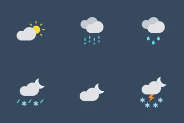 Météo Vol 02 Pack d'Icônes