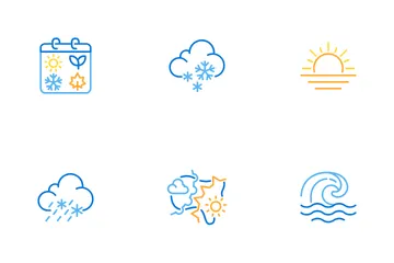 Meteorologia Pacote de Ícones