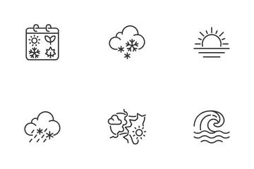 Meteorología Paquete de Iconos