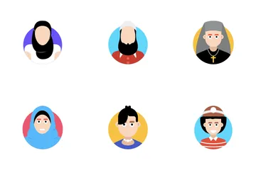 Avatars de métier Pack d'Icônes