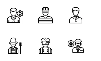 Les professions Icon Pack