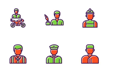 Les professions Icon Pack