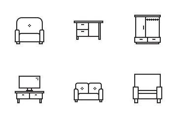 Meubles de maison Pack d'Icônes