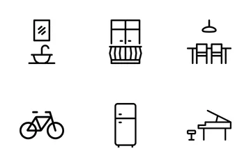Meubles de maison Pack d'Icônes