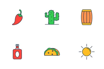 Mexicain Pack d'Icônes