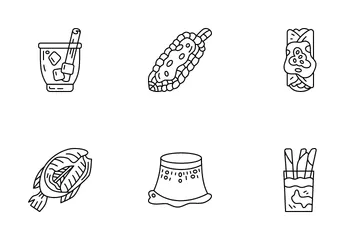 Mexican Cuisine Icon Pack