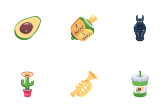 Mexican Culture Icon Pack