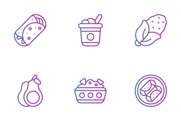 Mexican Food Icon Pack