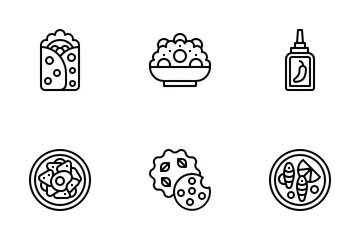 Mexican Food Icon Pack