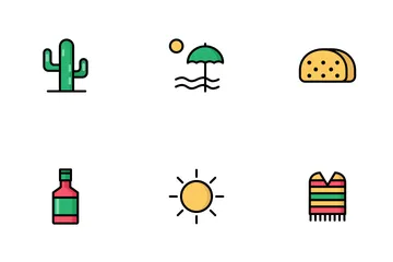 Mexicano Paquete de Iconos