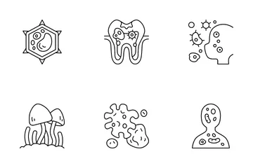 Micro-organisme Pack d'Icônes
