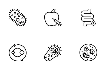 Microbiología Icon Pack