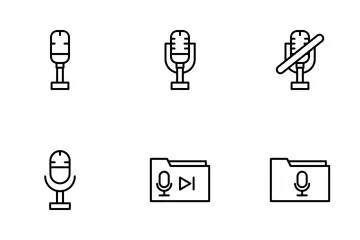 Microphone Icon Pack