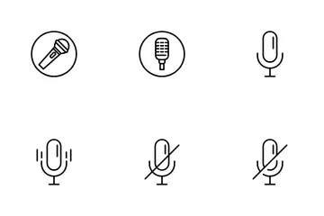 Microphone Icon Pack