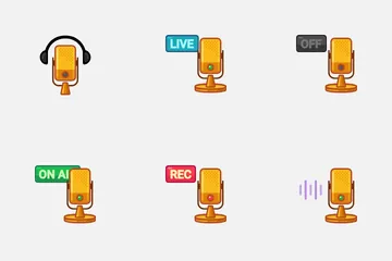 Microphone Icon Pack