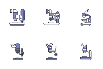 Microscope Icon Pack