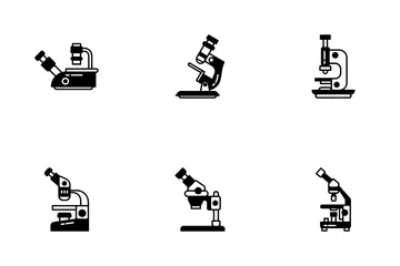 Microscope Icon Pack