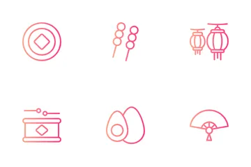 Mid Autumn Festival Icon Pack