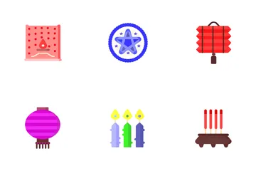 Mid Autumn Festival Icon Pack