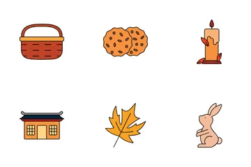 Mid-Autumn Festival Icon Pack