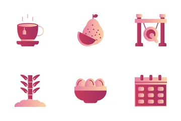 Mid Autumn Festival Icon Pack