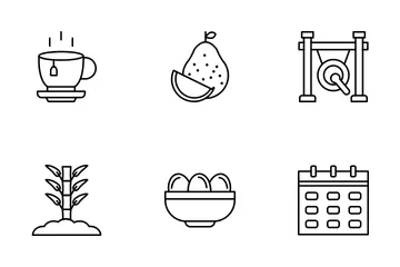 Mid Autumn Festival Icon Pack