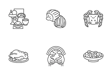 Mid Autumn Festival Icon Pack