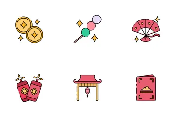 Mid Autumn Festival Icon Pack