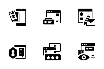 Meios de comunicação Pacote de Ícones