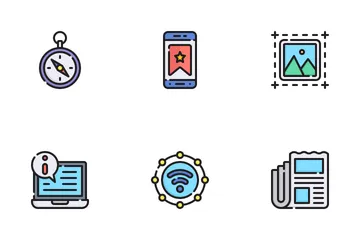 Mídia social Icon Pack