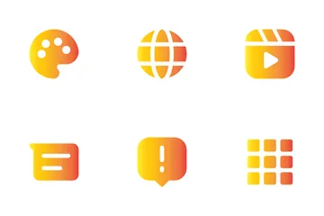 Mídia social Icon Pack