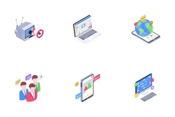 Mídia social Icon Pack