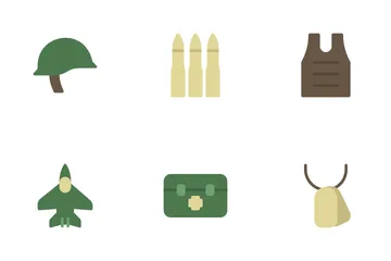 Militar Paquete de Iconos