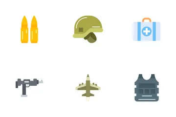 Militar Paquete de Iconos